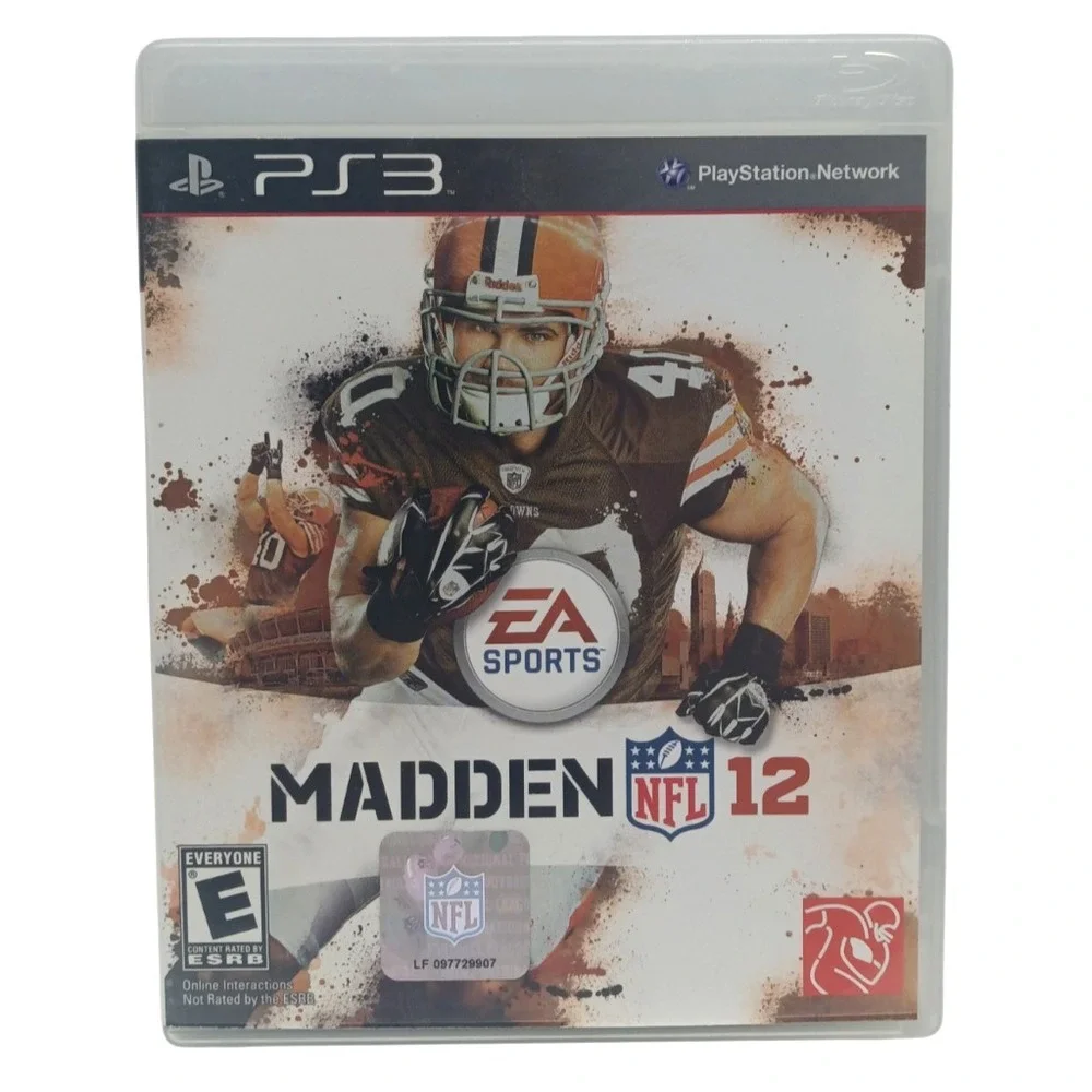 Madden NFL 12‎ Sony PlayStation 3 PS3 Football Video Game 2011